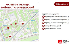 Обход территории района